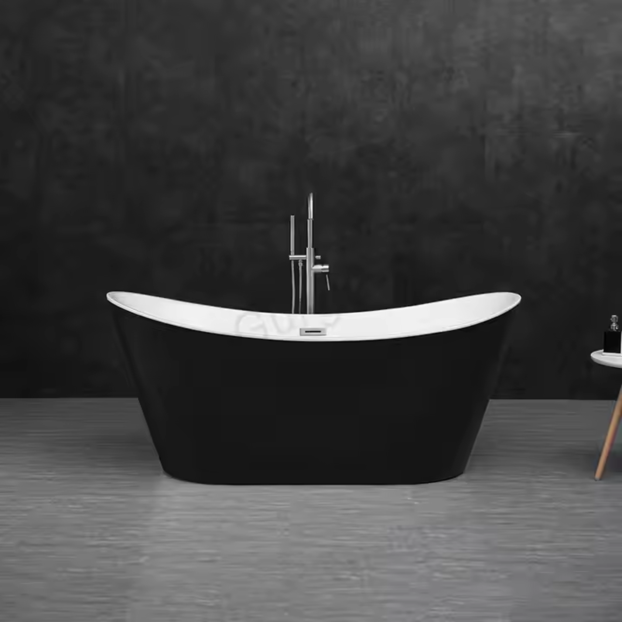 Marbelle NoirWave Freestanding Bath Tub-thumbmail-3